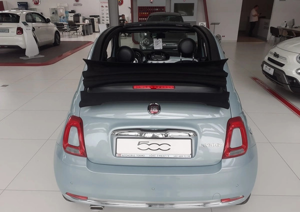 Fiat 500 cena 68000 przebieg: 2, rok produkcji 2023 z Łódź małe 37